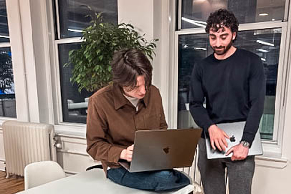 The STLabs team in the office